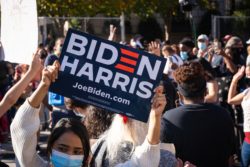 Georgia voters watch the recount.