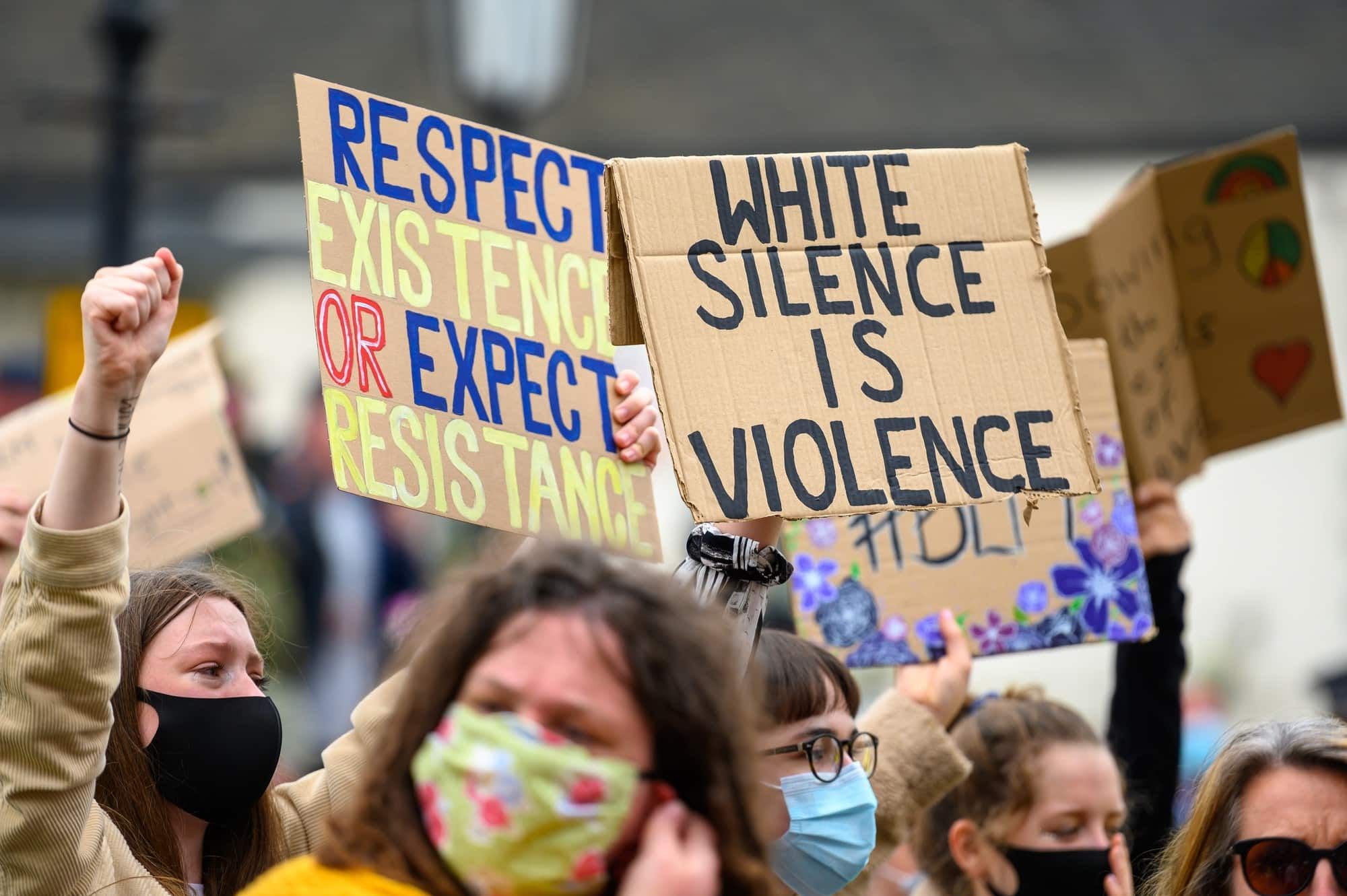 Change.org petitions for racial justice.