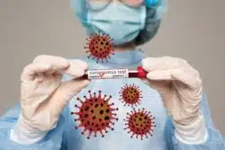 The FDA has approved an at-home test for COVID-19.