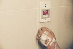 Infusion patient needing help
