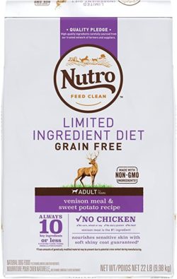 Nutro Limited Ingredient Diet dog food may be misleadingly advertised.
