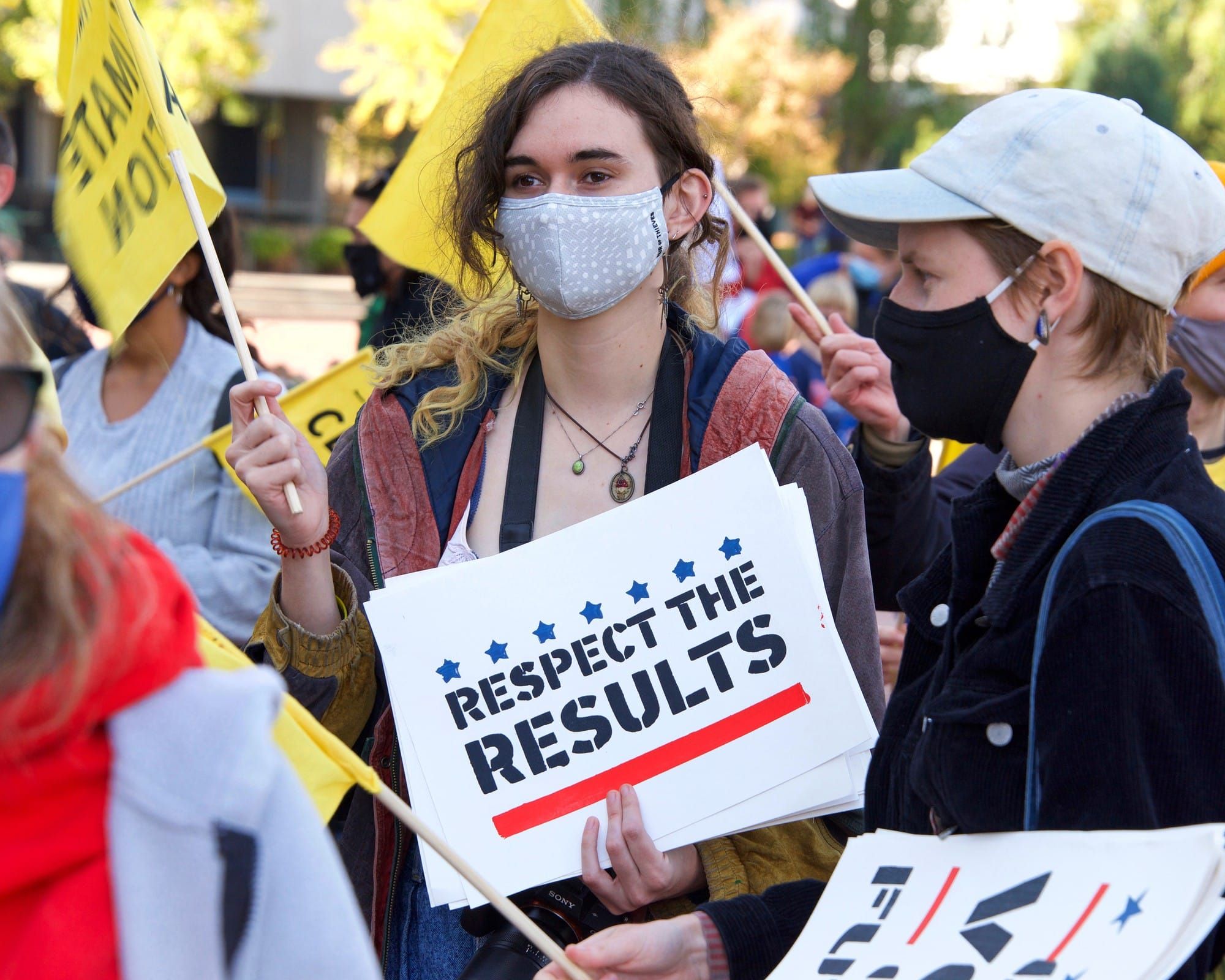 A group of Michigan voters are pushing back against the Trump campaign.