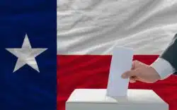 Texas voters drive-thru ballots may be counted.