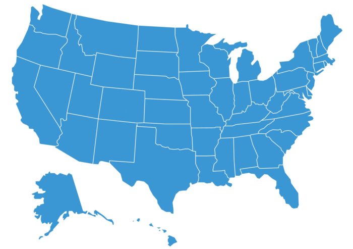 US map