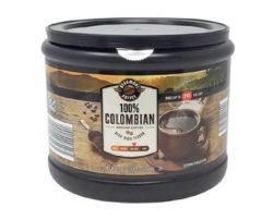 Aldi coffee may be underfilled.