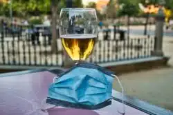 Indianapolis bars challenged COVID restrictions.