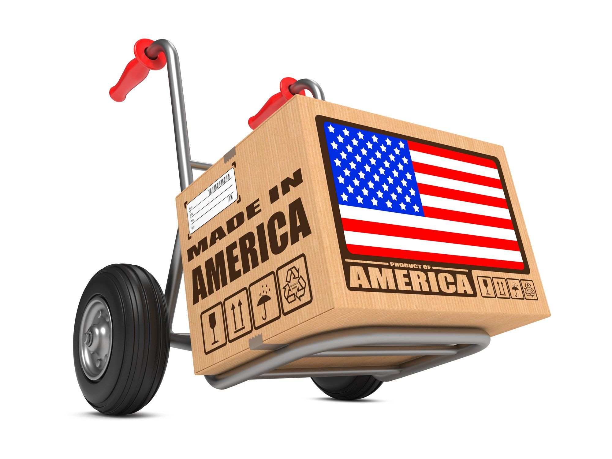 Made in the USA box