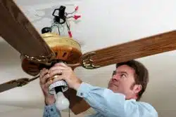 An alleged Lowe's ceiling fan defect prompts a lawsuit.