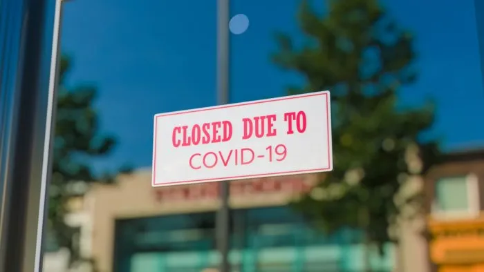 closed due to covid 19 sign for Disneyland annual pass holders