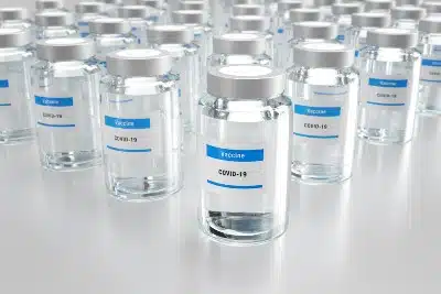 coronavirus vaccine vials