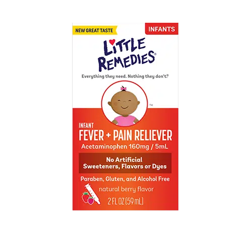 box of Little Remedies infant pain reliever