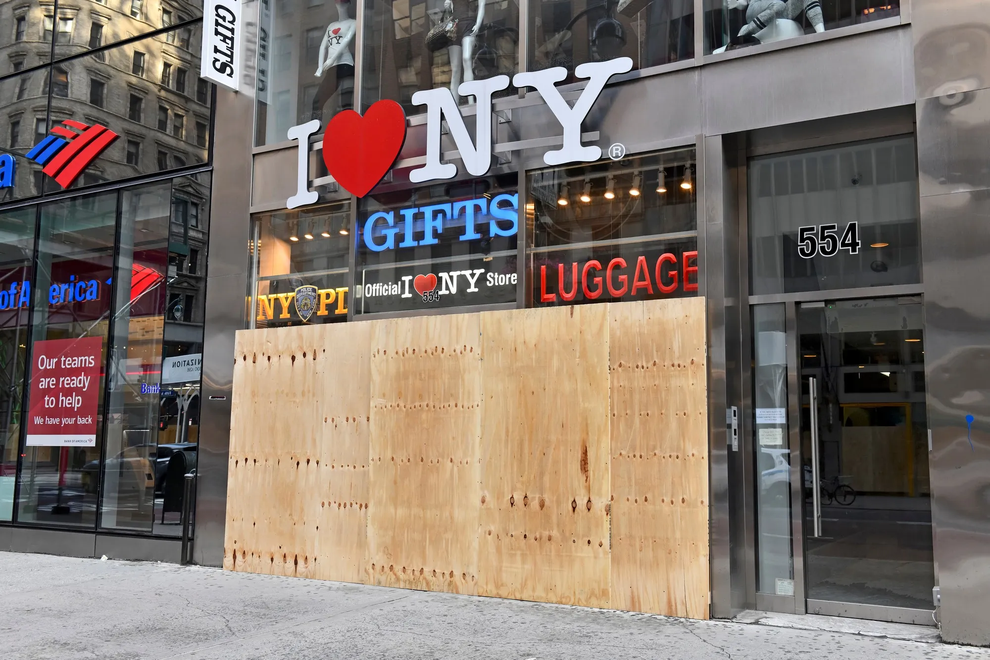 COVID-19 restrictions affect businesses.