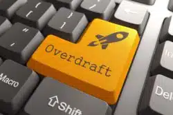 Computer overdraft key