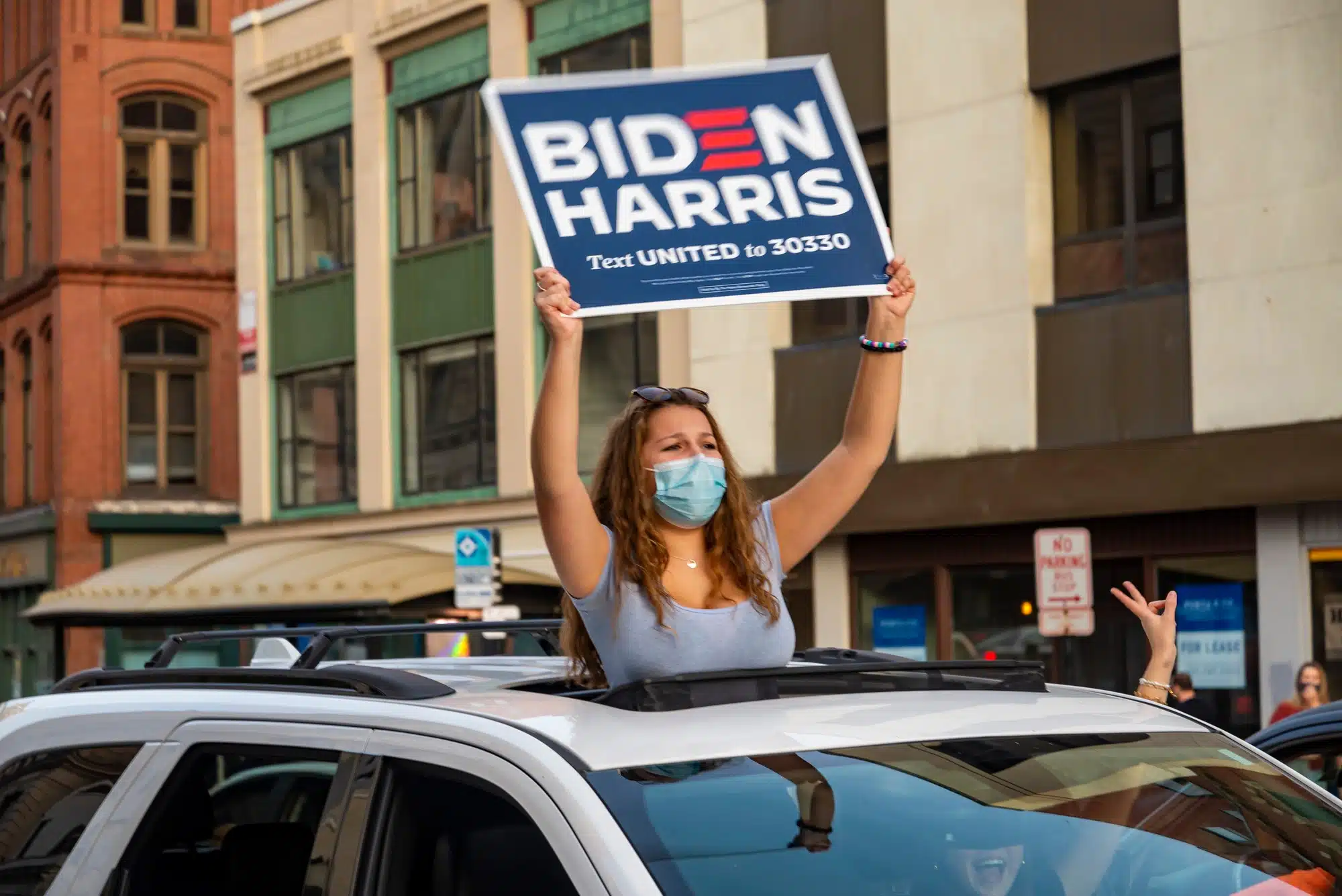 The election results say Joe Biden is the next president.