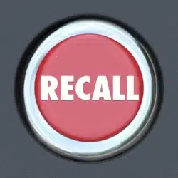 Red recall button