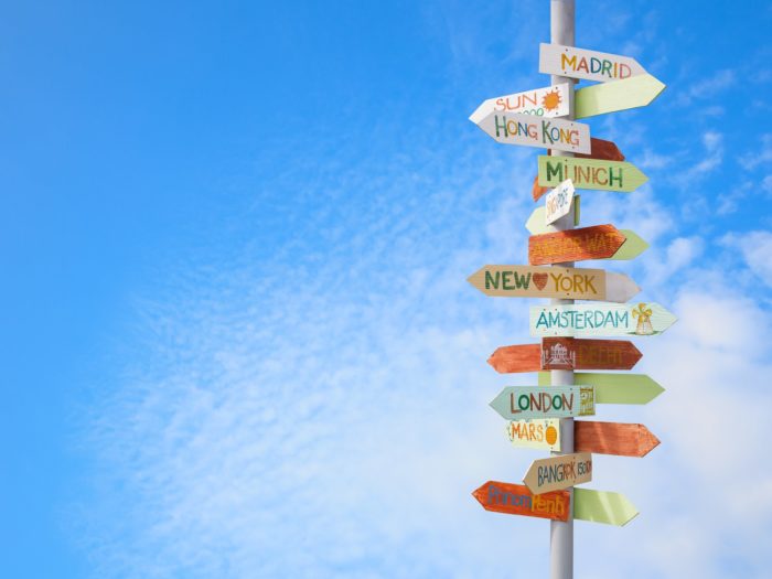 travel signs