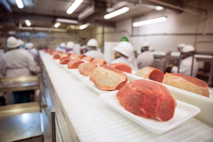 Tyson Foods meat packing plant