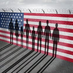 Immigrant rights' advocates are taking legal action against the Trump administration over claims it denies migrant children rights.