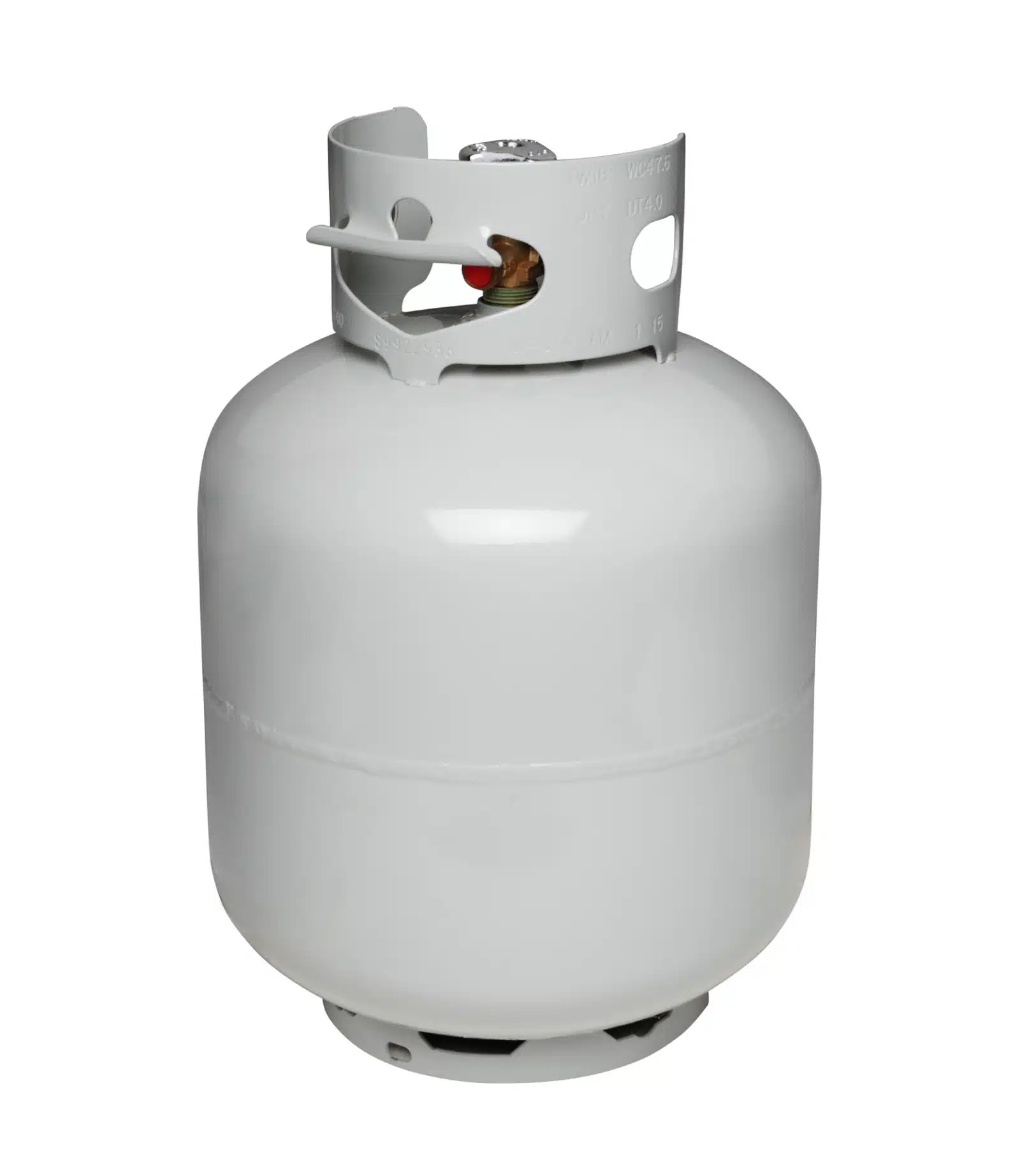 White propane tank - propane tanks