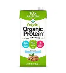 Orgain Unsweetened Vanilla Almondmilk may be mislabeled.