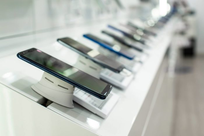 smartphones in store