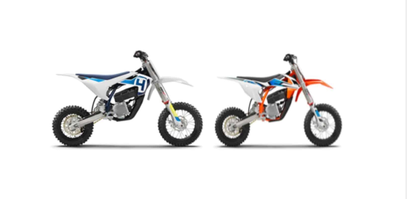 KTM and Husqvarna mini electric motorcycles recalled over crash risk