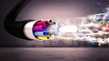 representation of speed of fiber for internet