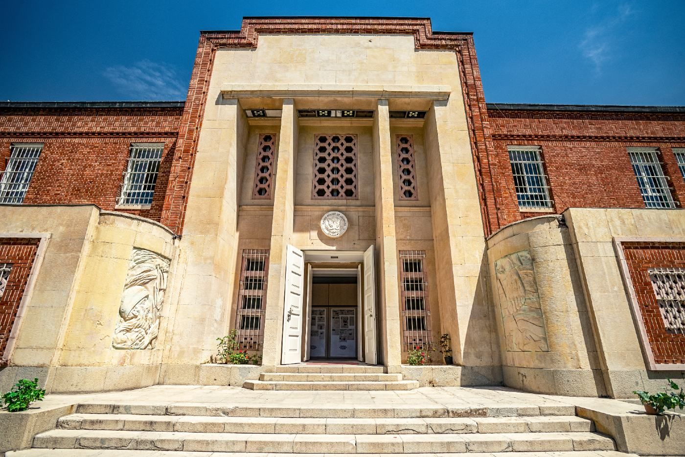 Entrance to the former U.S. Embassy in Tehran, Iran - Iran hostage crisis
