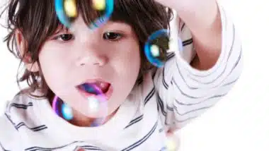 young male toddler with learning disability