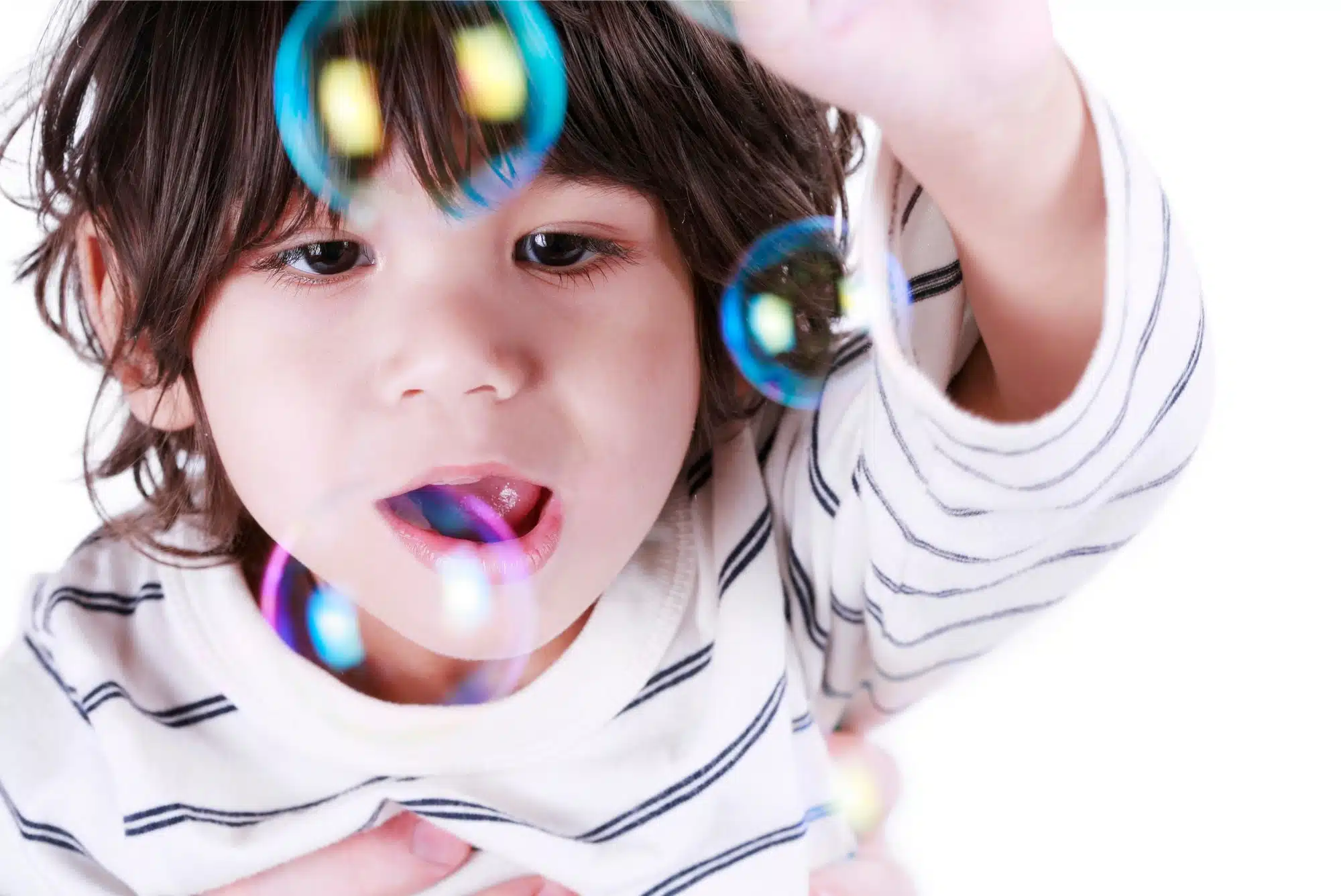 young male toddler with learning disability