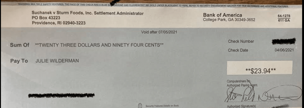Grove Square Coffee settlement payout