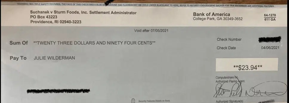 Grove Square Coffee settlement payout