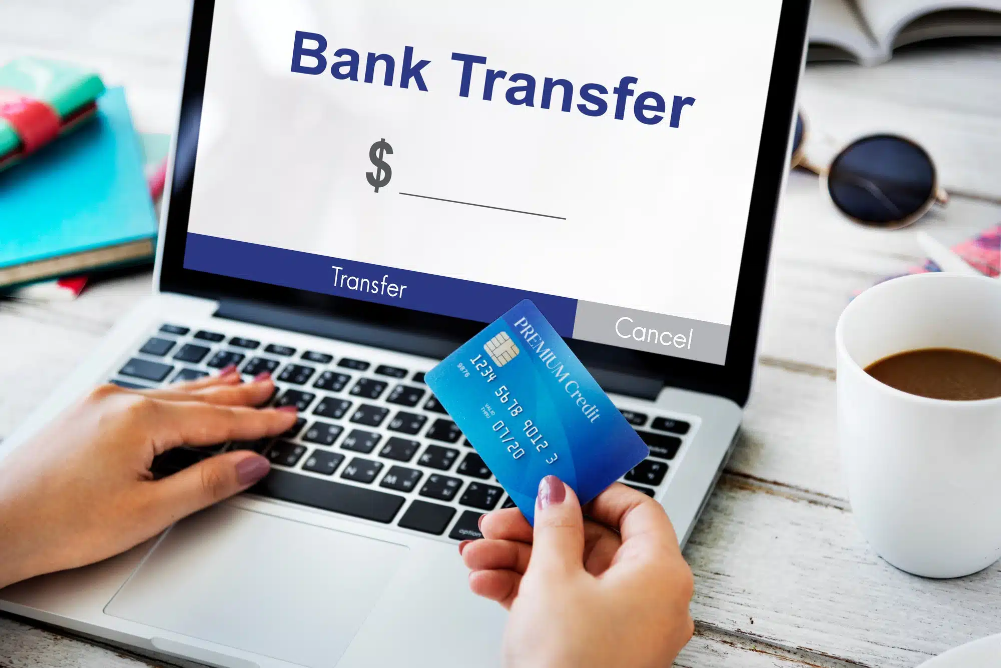 online bank transfer