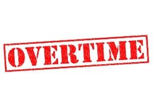 "OVERTIME" stamped in red - tasty baking co.