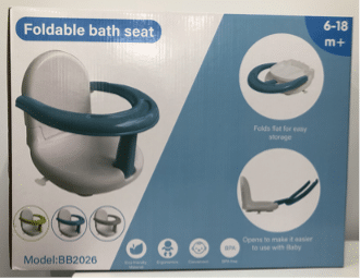 BATTOP foldable infant bath seats have been recalled due to drowning hazards, claims CPSC