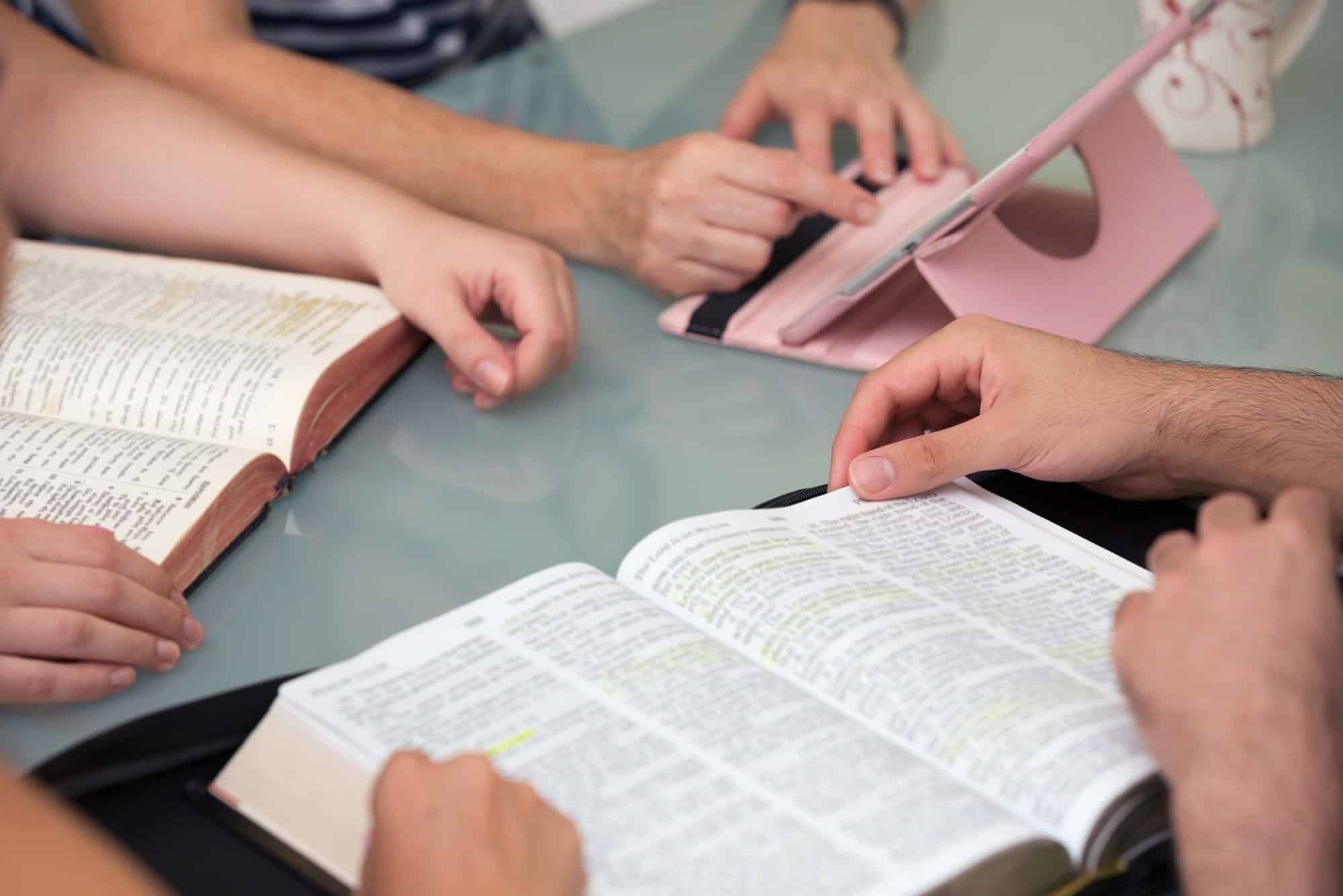 chuch youth study group at home