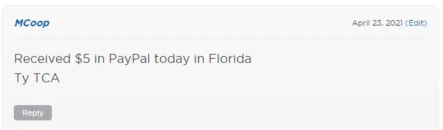 Great Value coffee settlement checks in the mail