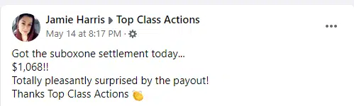 FTC Suboxone settlement payment