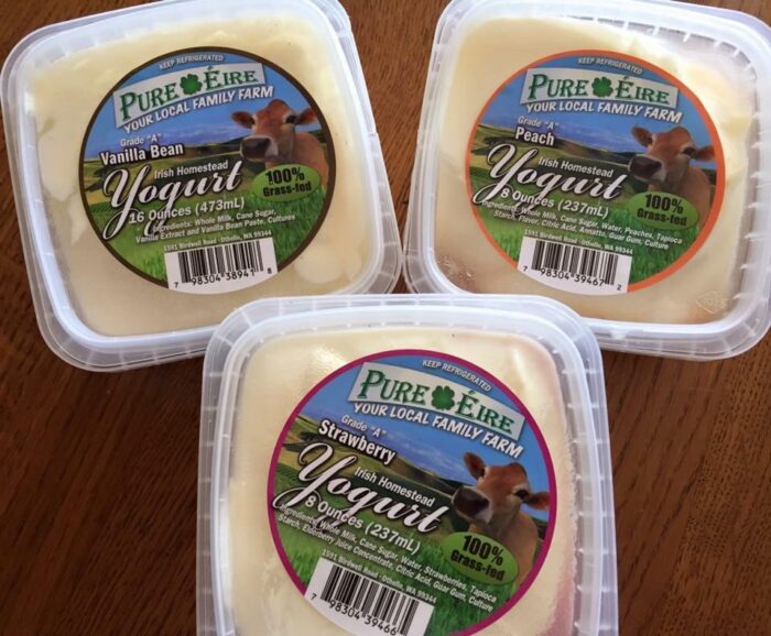 Pure Eire Dairy is recalling all of its yogurt products after state officials informed it of a link between the products and an E. Coli outbreak affecting 11 people.