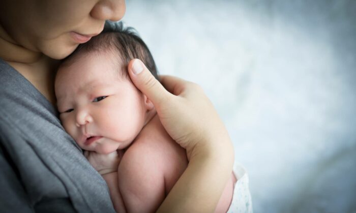 baby with birth injury