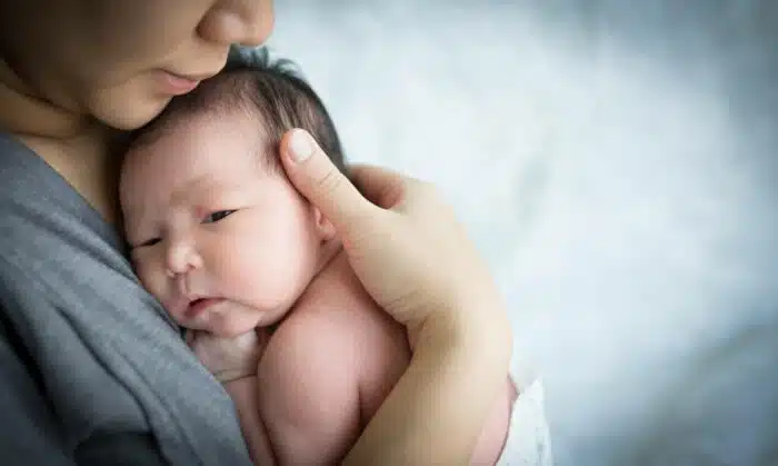 baby with birth injury