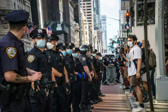 New York State Senator Zellnor Myrie and Assemblywoman Diana Richardson filed the federal civil rights complaint Monday, alleging the New York City Police Department violated their free speech rights, assaulted them and illegally arrested Myrie
