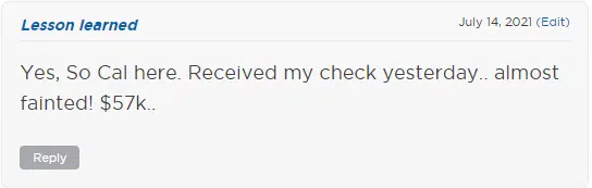 Big Fish Casino Site 2 settlement payment