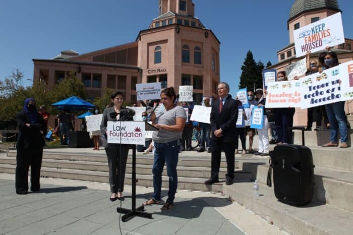 The city of Mountain View's ban on RV parking in most of the city isn't really about traffic safety, a class action lawsuit alleges.