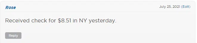 Walmart Pearlstone Site settlement payment