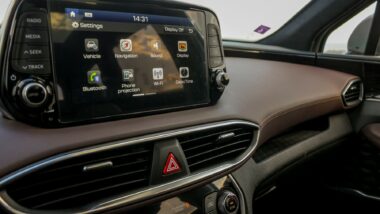 Acura infotainment system