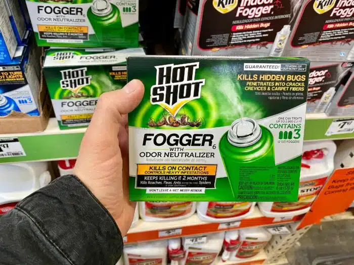 Pest foggers Hot shot brand citronella candles