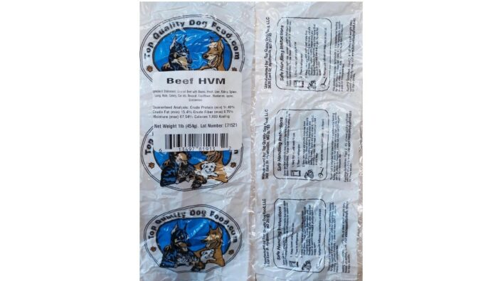 Beef Recall, Top Quality Dog Food