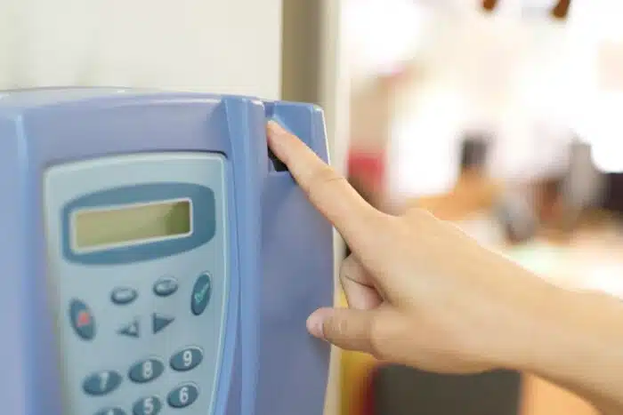 Finger print time clock - ataraxia