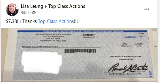 McCormick Peper FB Payouts on the way